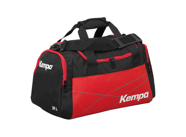 Kempa Teamline Sportbag 75L  Sort/Rød Funksjonell treningsbag 75L